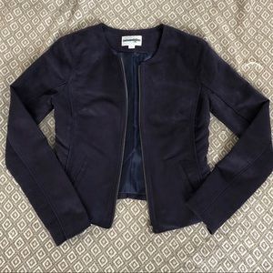 Faux Suede Jacket